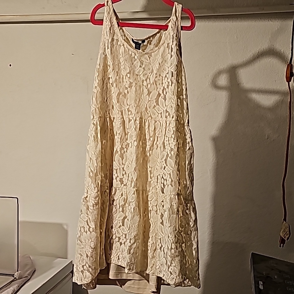 Girls white dress